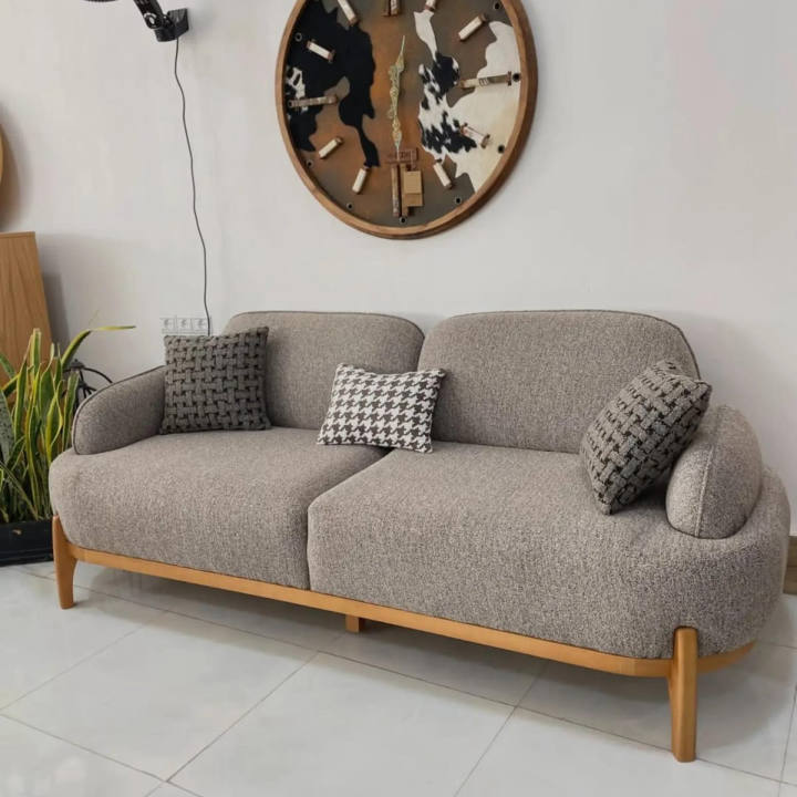 Nordic Bouclé Two-Seater