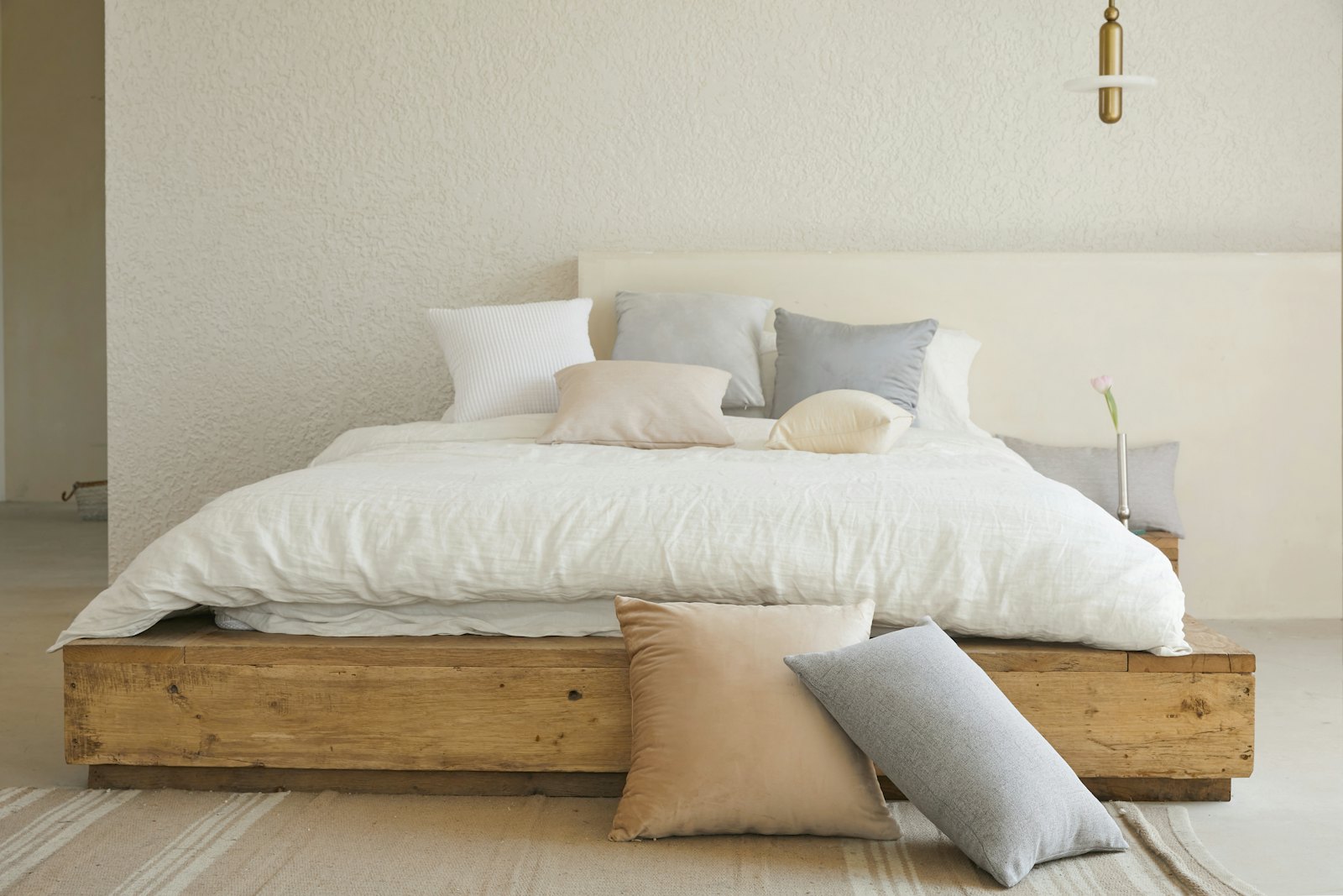 Solid Wood Platform Bed