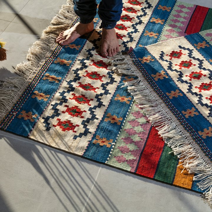 Handwoven Kilim Rug