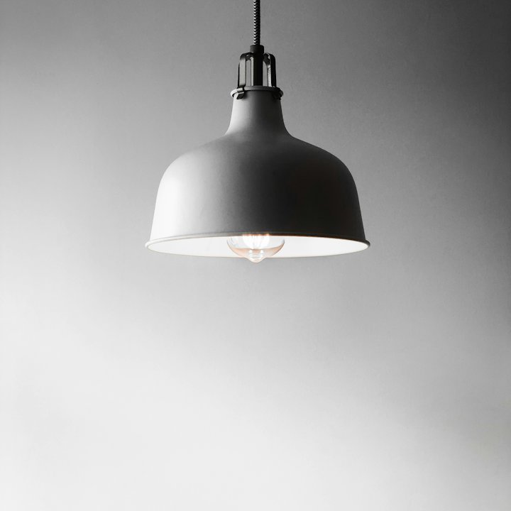 Matte Black Pendant