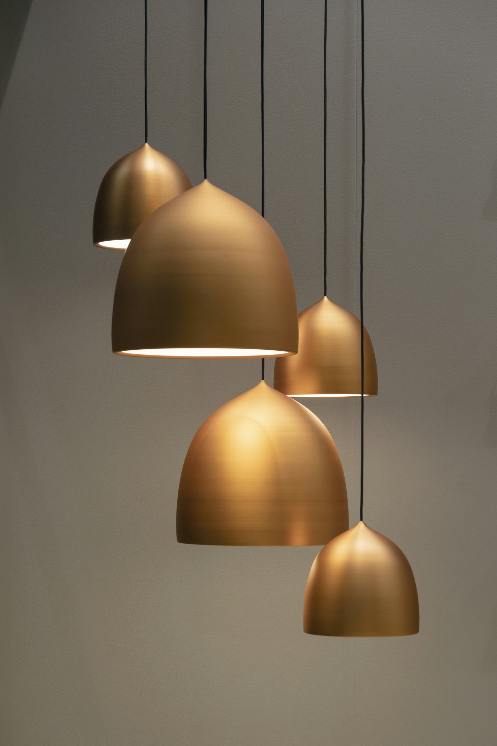 Brass Dome Pendant